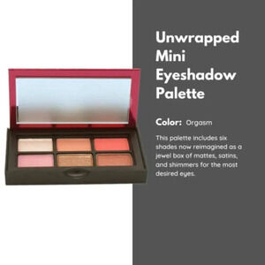 Unwrapped Mini Eyeshadow Palette, Orgasm color palette : 6 X .03 Oz, Multicolor